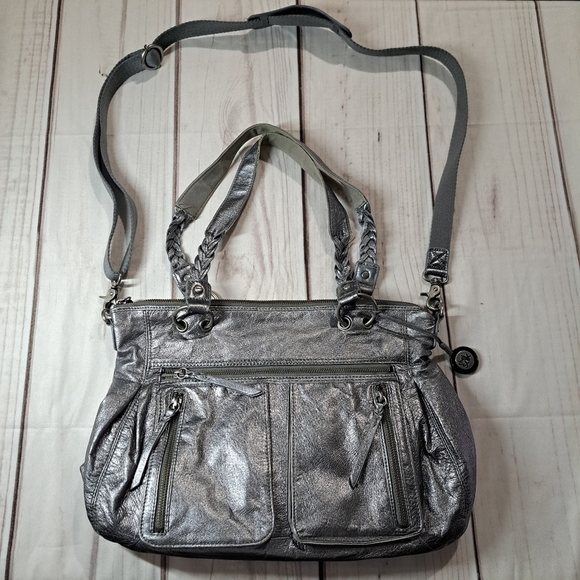The Sak Silver Bag Two Way - Picture 1 of 16